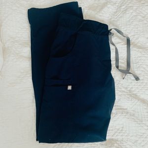 Navy Figs scrub bottoms